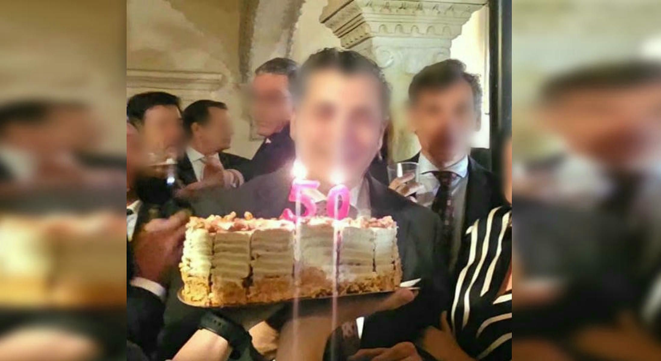 Cumpleaños celebrado en la Casa Palacio de los Pinelo de Sevilla.