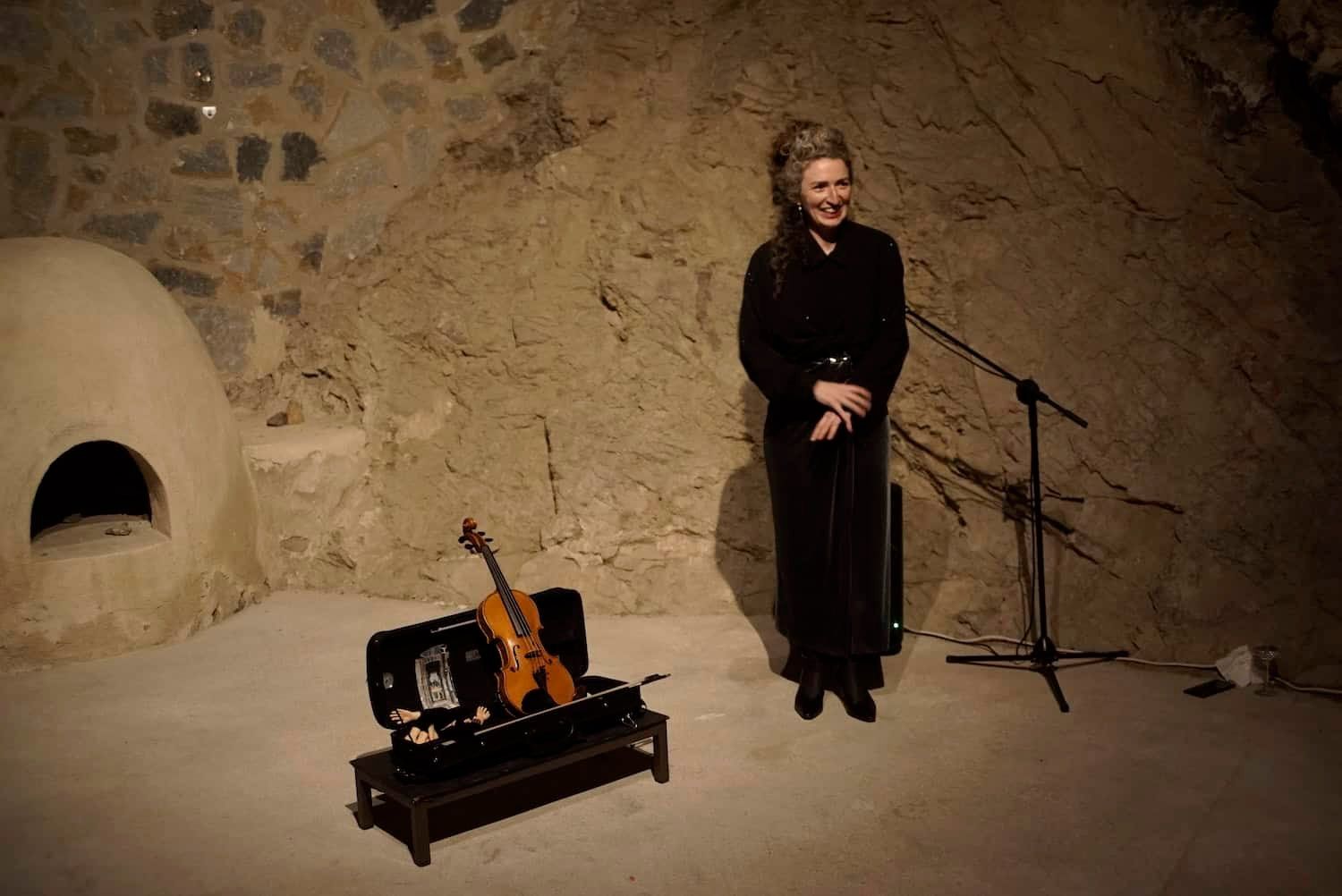 Luz Prado, violinista que actuará en Jerez el próximo fin de semana.