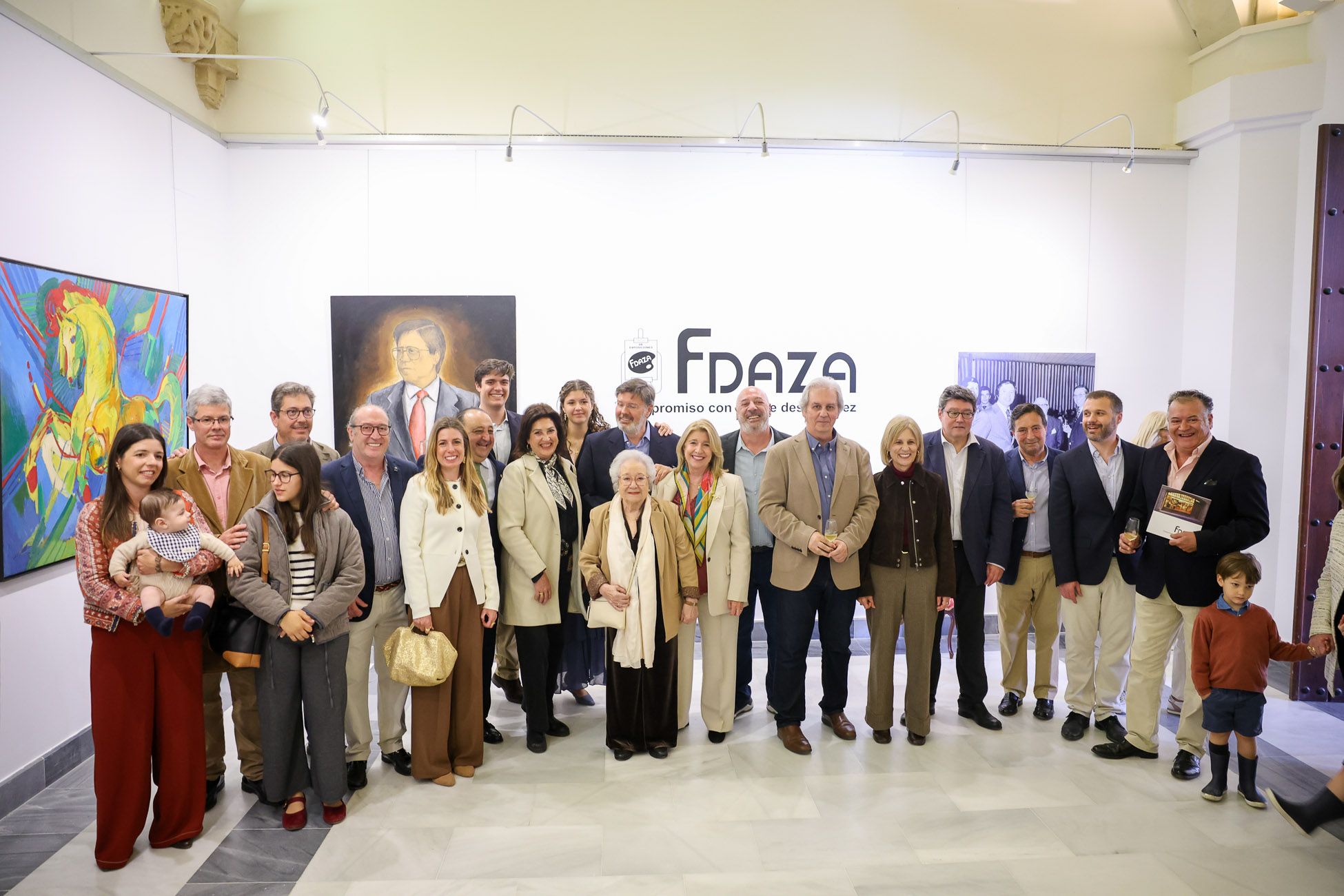 Exposición que recuerda a la mítica galería de arte FDaza de Jerez.
