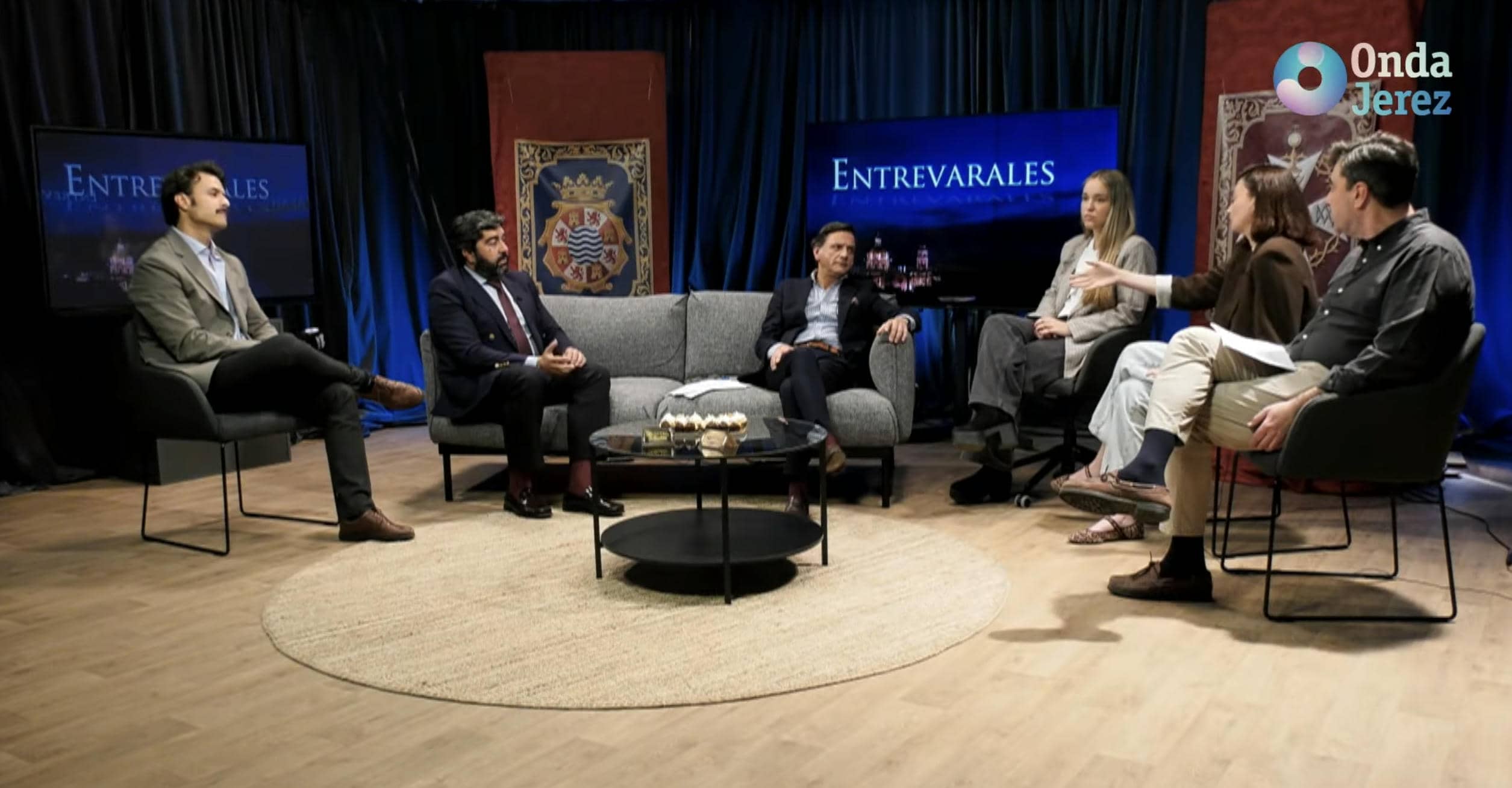 Tertulia del programa 'Entrevarales' de Onda Jerez