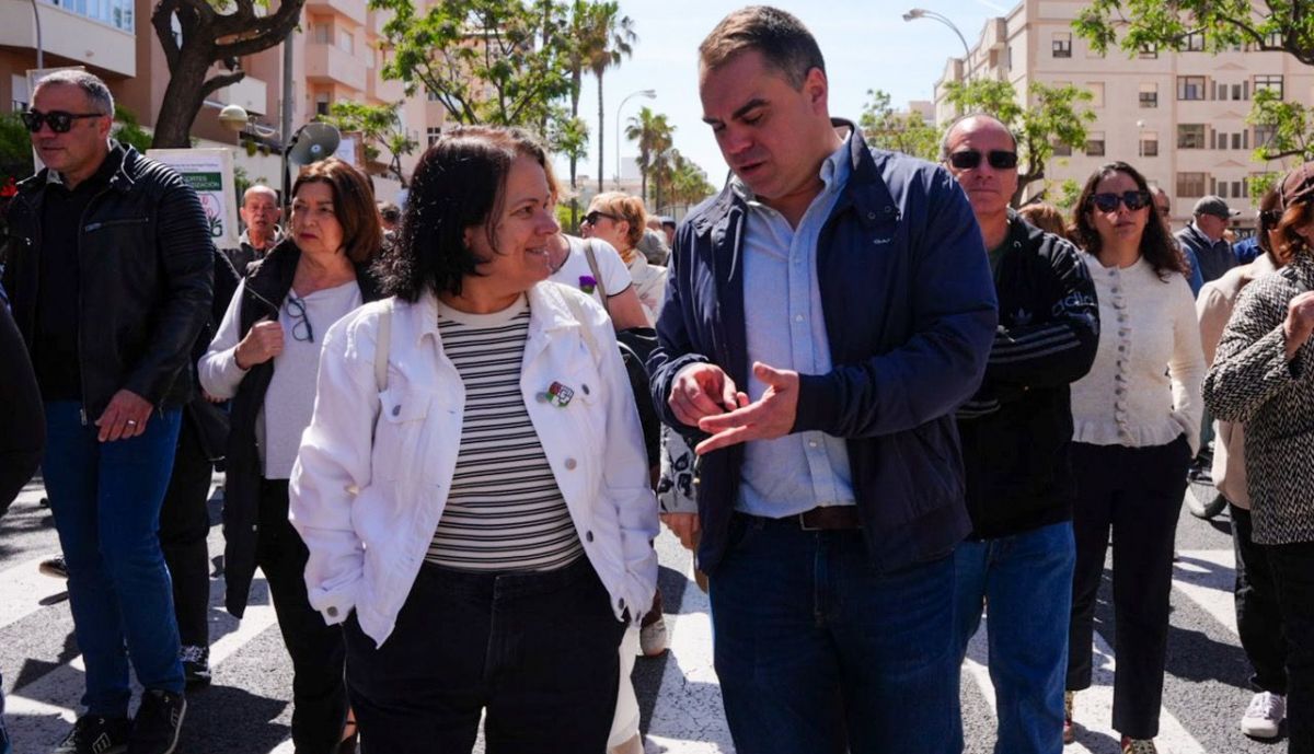 manifestacion sanidad publica Cadiz precampaña elecciones andaluzas