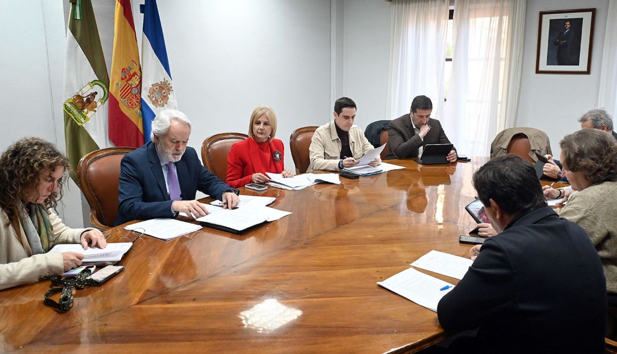 Junta de gobierno local en Jerez.
