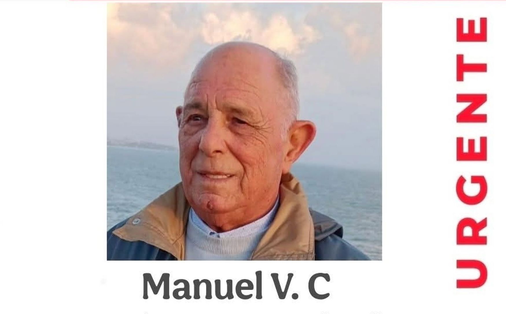 Manuel Valle Carrasco, desaparecido desde el viernes en la provincia de Huelva.