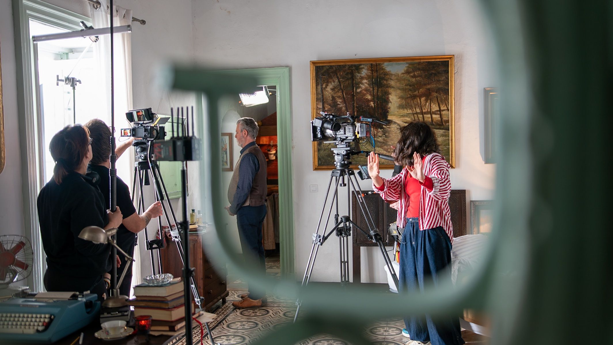 Comienza la grabación de un documental sobre Caballero Bonald en Jerez.
