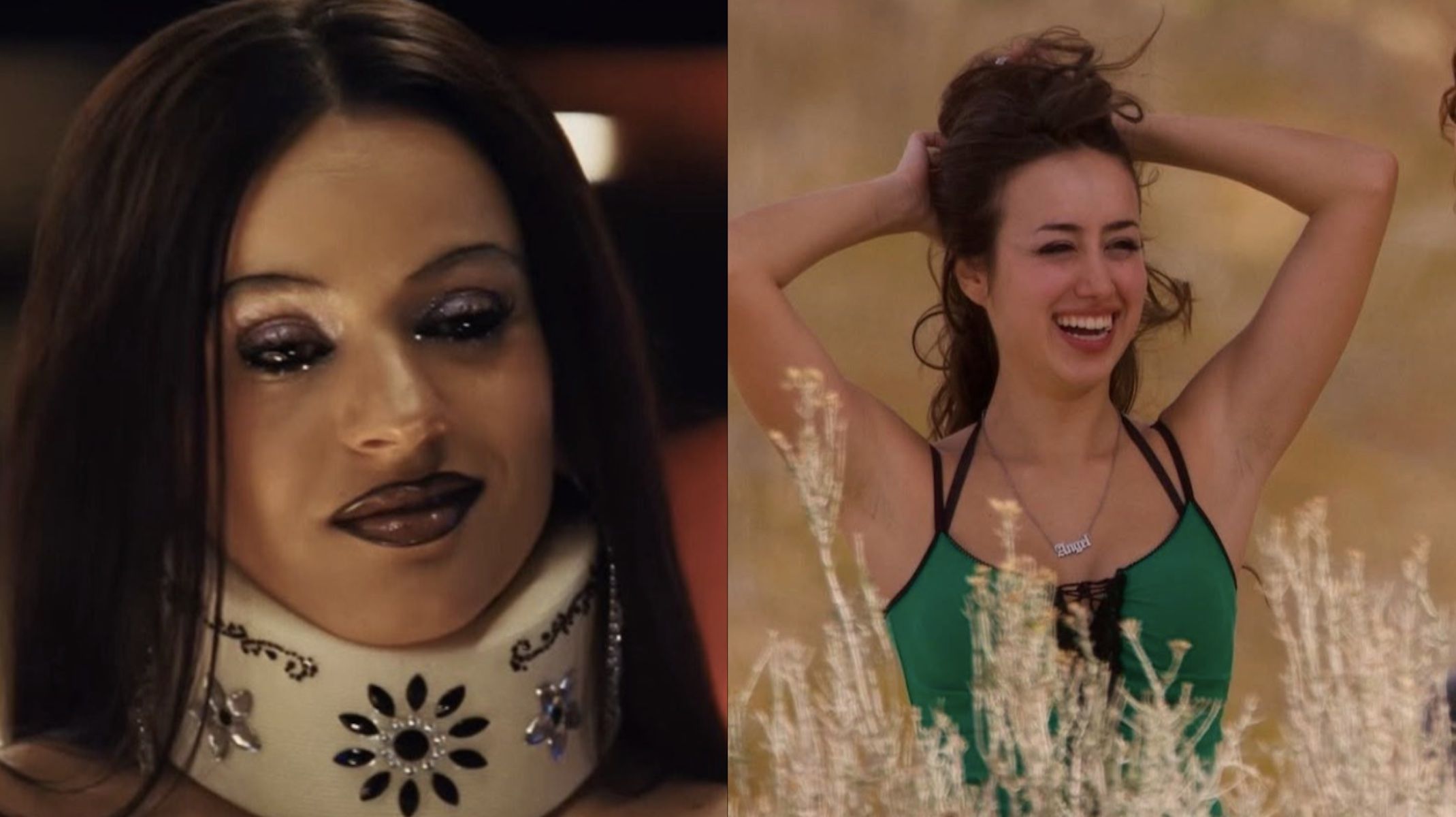 Rosalía y Priscilla Delgado, las dos españolas que forman parte del elenco de la serie americana 'Euphoria'.