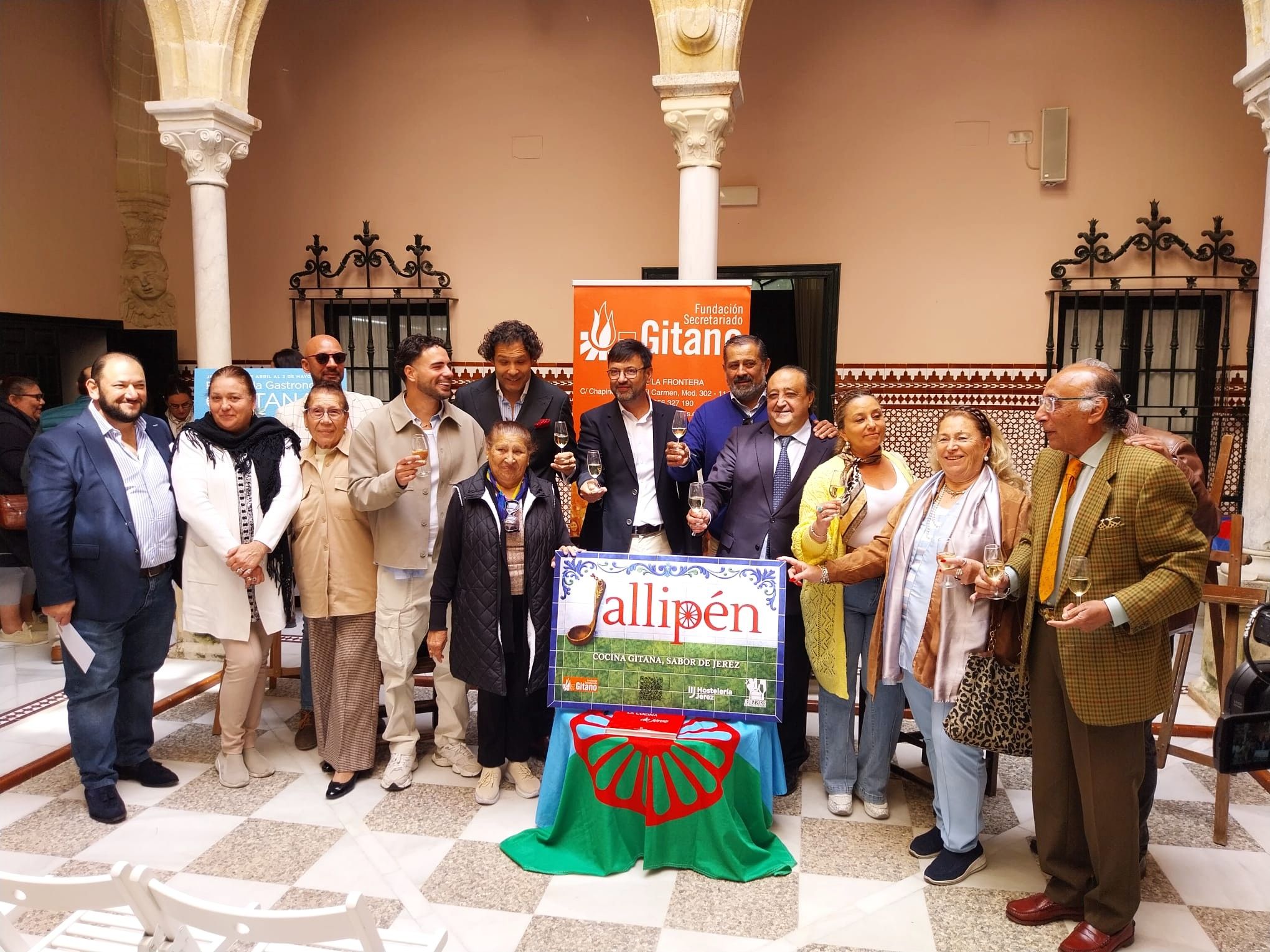 Presentación de la iniciativa 'Jallipén. Cultura gitana y gastronomía' en Jerez.