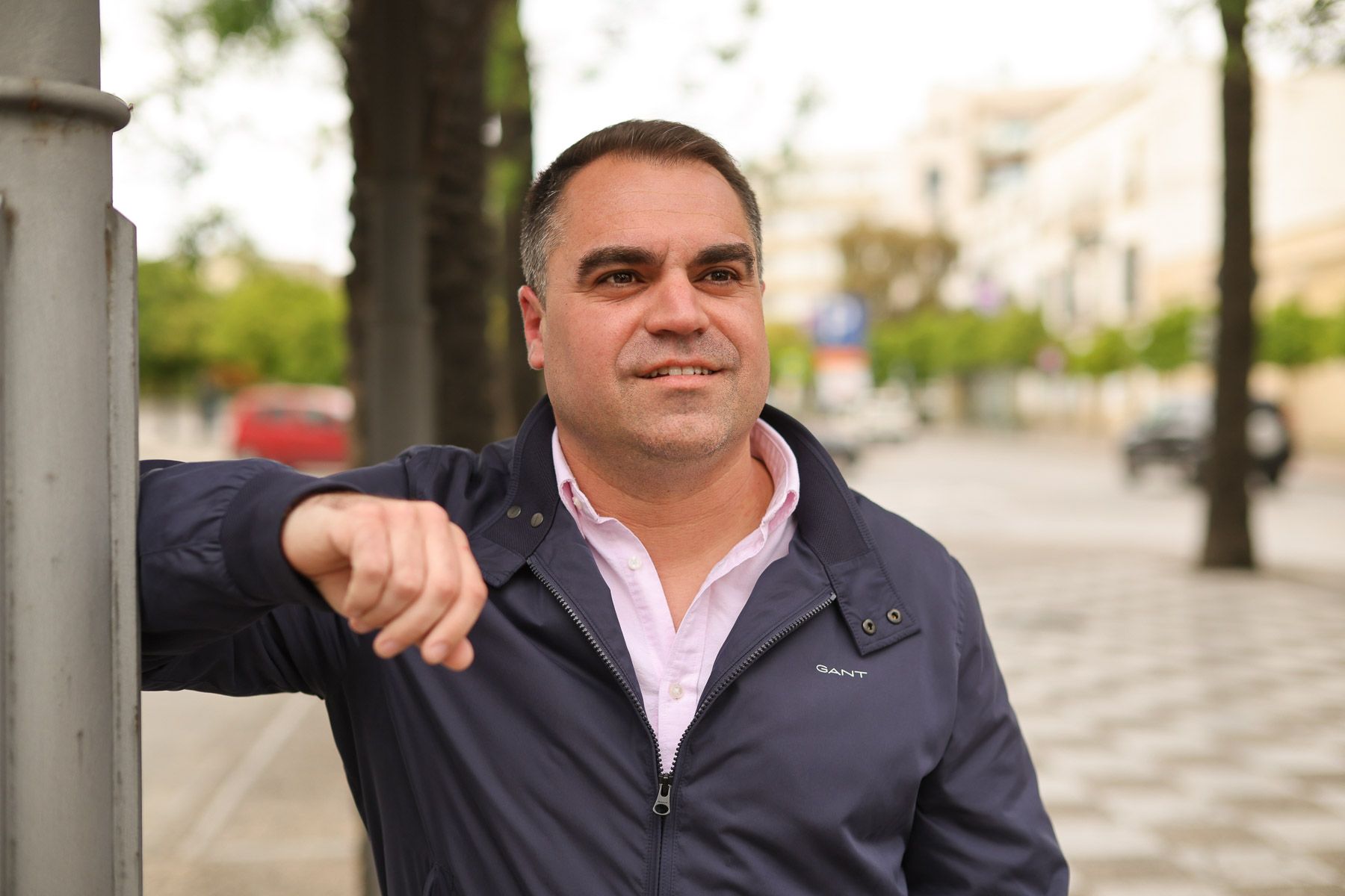 Juan Cornejo, candidato del PSOE al Parlamento andaluz por la provincia de Cádiz, este lunes en Jerez. Juan Cornejo, candidato del PSOE al Parlamento andaluz por la provincia de Cádiz, este lunes en Jerez.