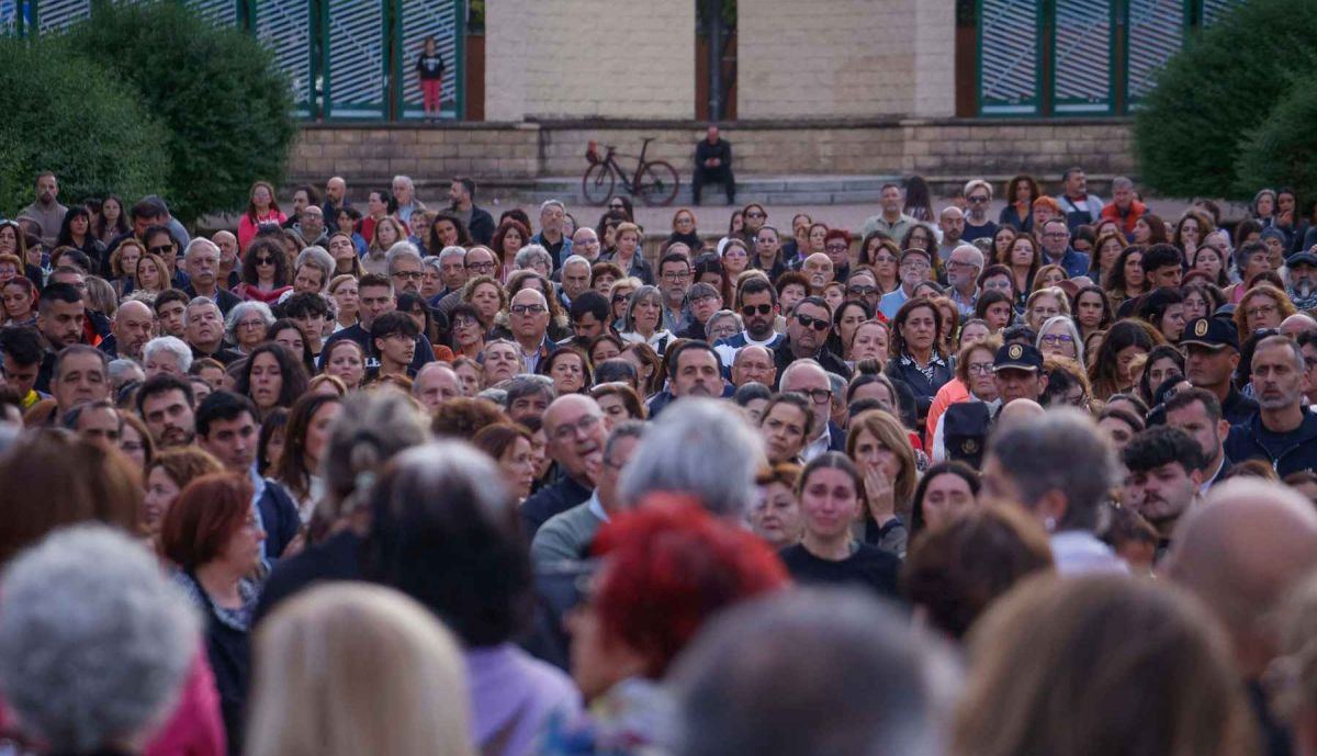 Una imagen de la concentración.