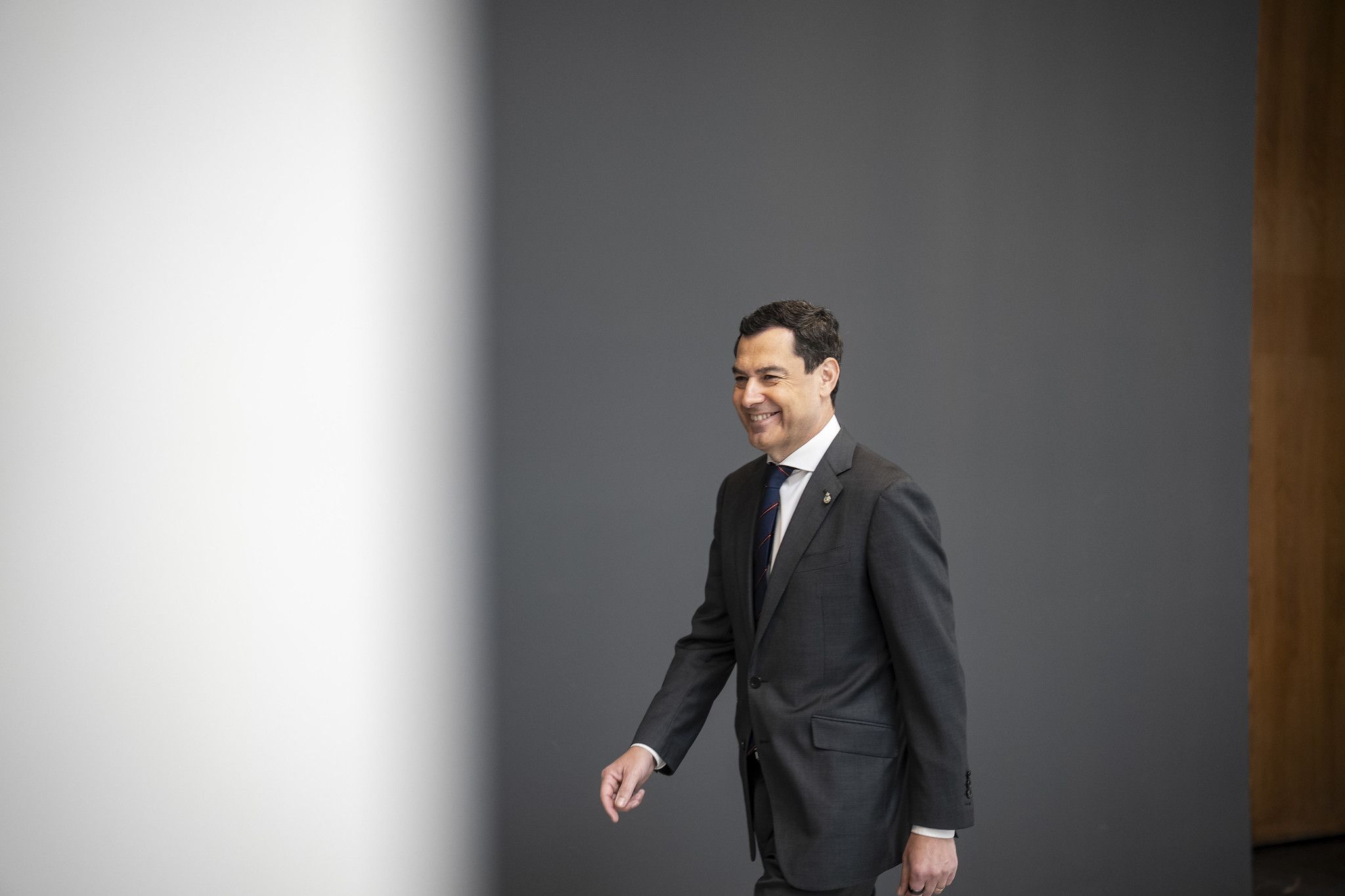 Juanma Moreno esta misma semana en San Telmo. Juanma Moreno esta misma semana en San Telmo.