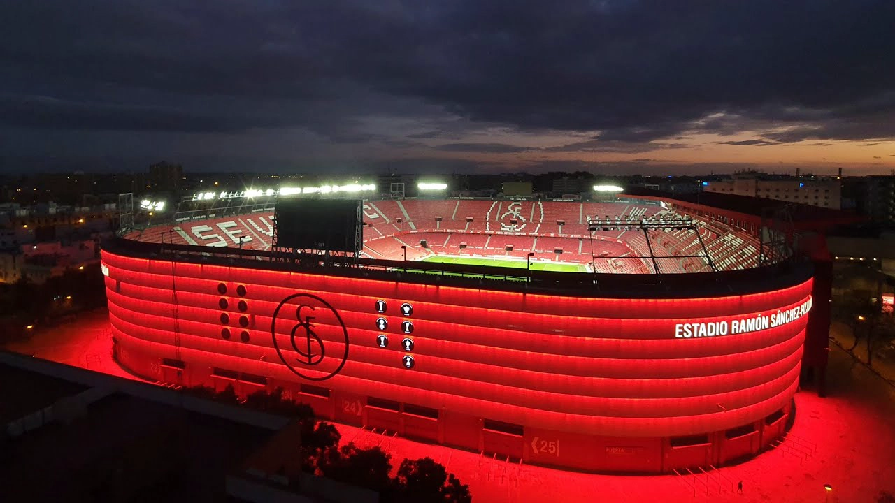 El estadio Ramón Sánchez Pizjuán, del Sevilla FC. El estadio Ramón Sánchez Pizjuán, del Sevilla FC.