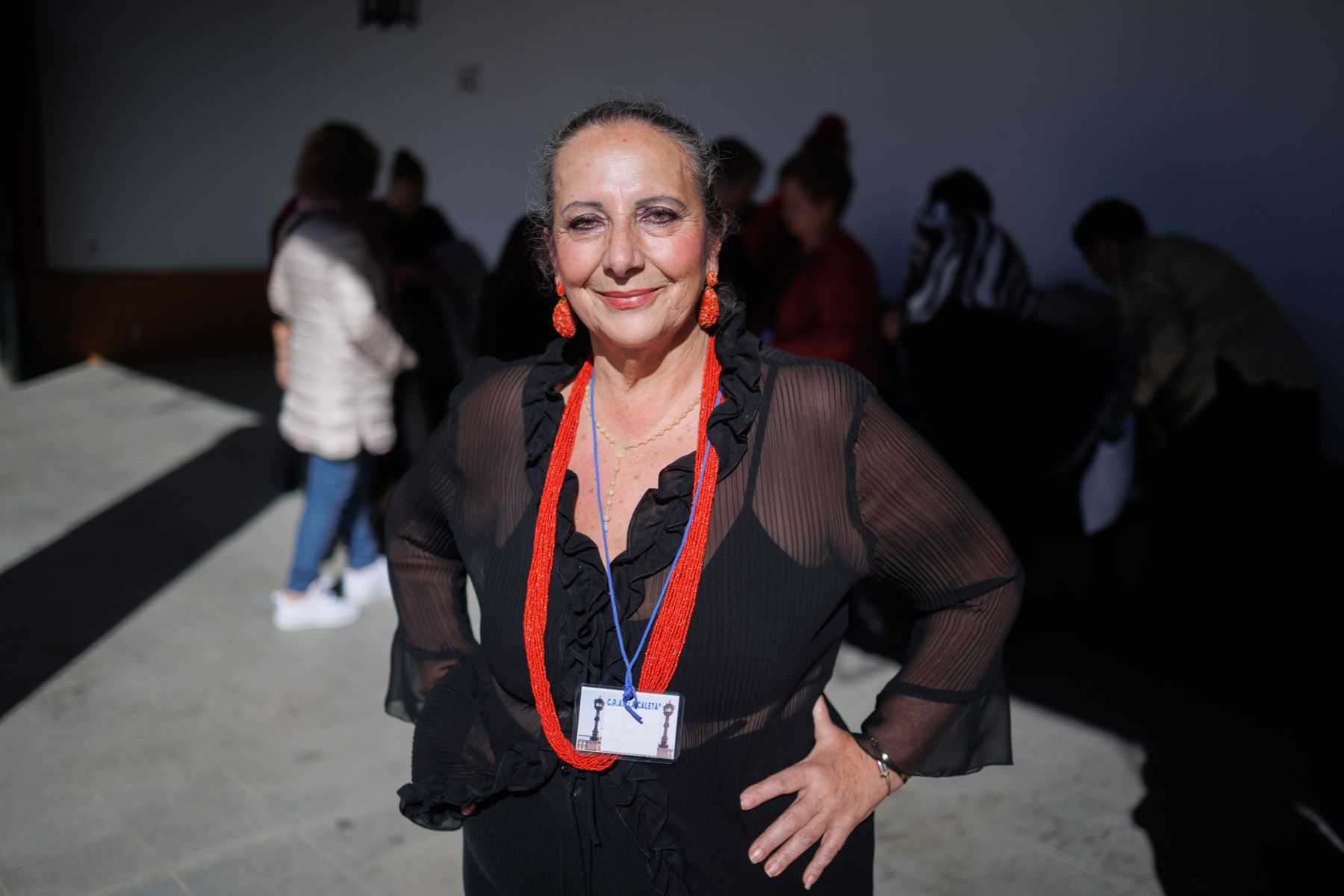 Lola Porquiche, una de las mayores cuya vida dio un giro cuando empezó a acudir al Centro de Participación Activa.