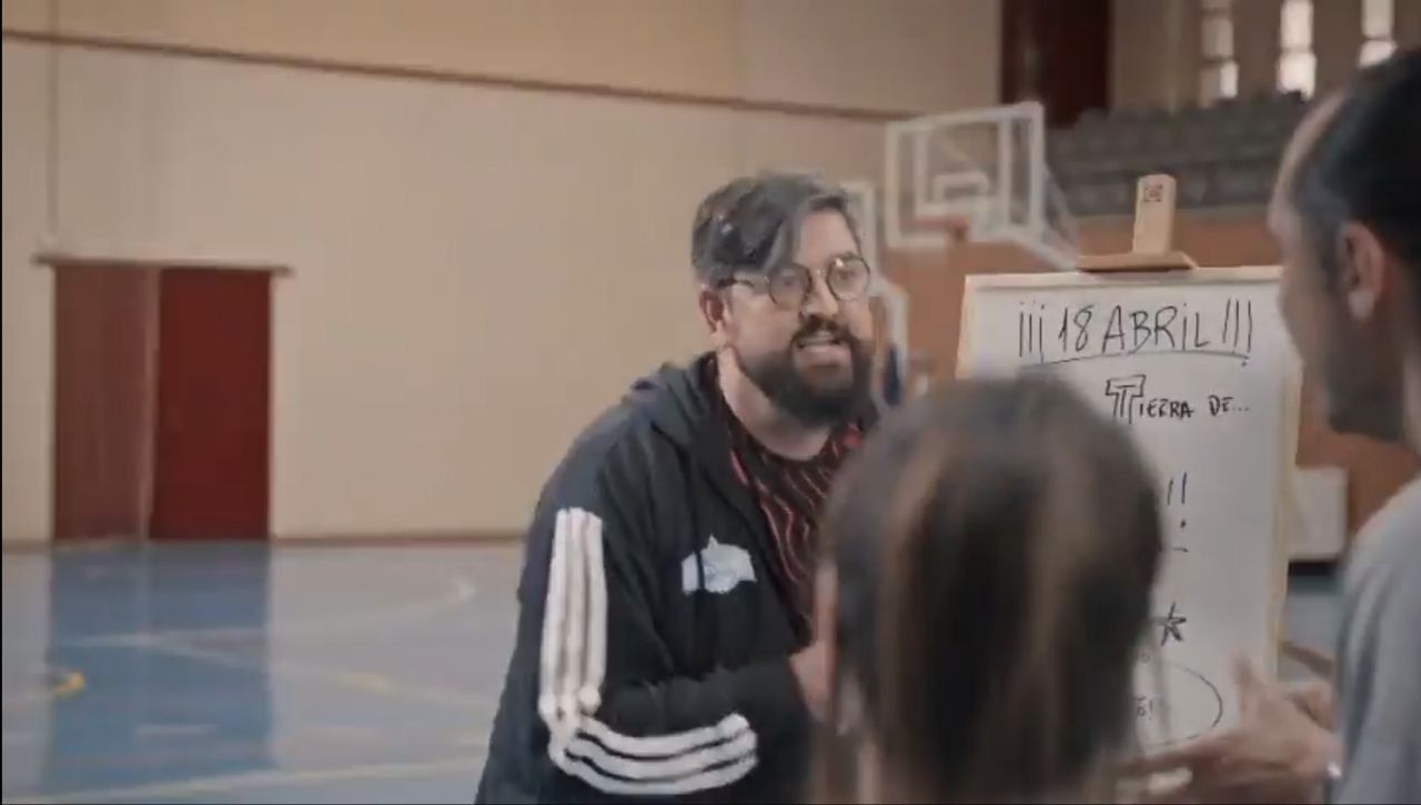 Manu Sánchez en la promo de Tierra de Talento. Manu Sánchez en la promo de Tierra de Talento.