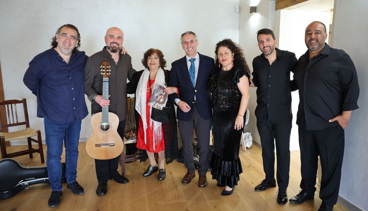 Una imagen de la presentación del libro sobre la vida de Ana María La Jerezana.