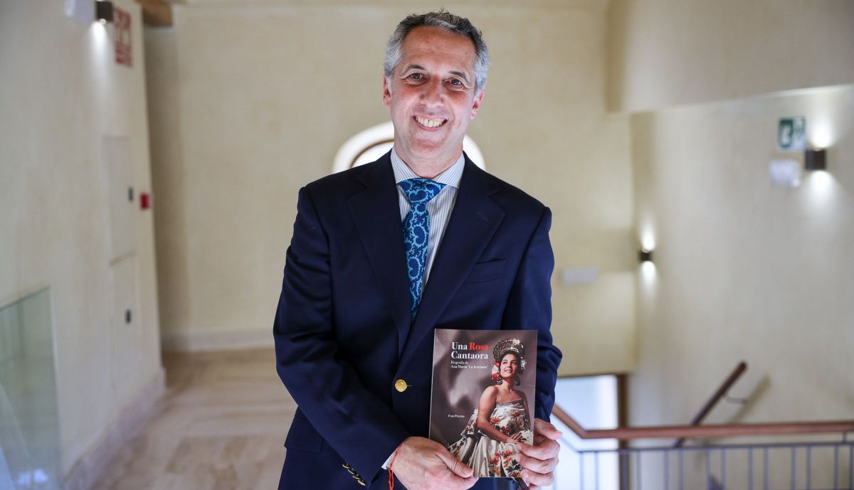 El periodista jerezano, Francisco Pereira, autor del libro.