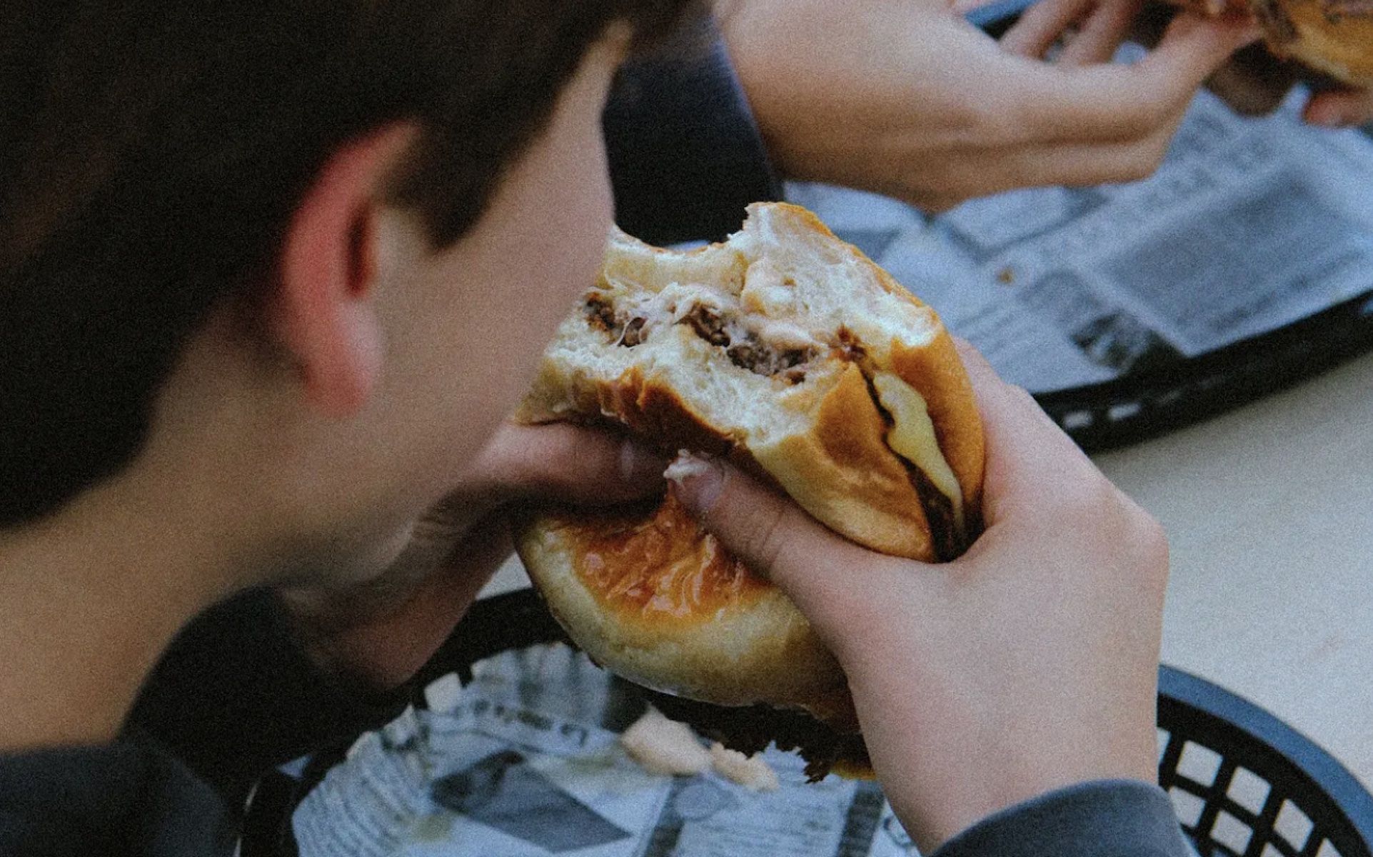 Una hamburguesa de Verme Burger, una de las participantes de Burgerlandya en Arcos. Una hamburguesa de Verme Burger, una de las participantes de Burgerlandya en Arcos.