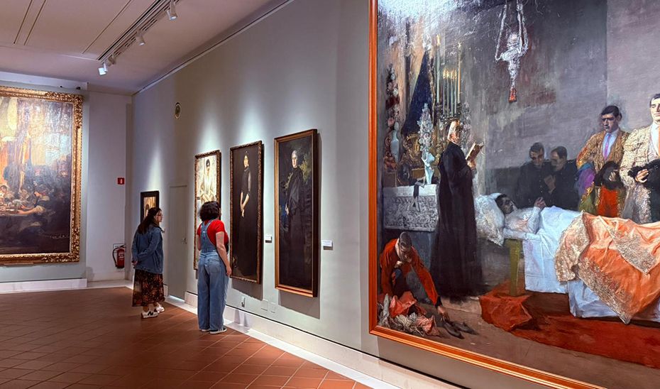 El Museo de Bellas Artes de Sevilla renueva las salas de los siglos XIX y XX con diez nuevos lienzos. El Museo de Bellas Artes de Sevilla renueva las salas de los siglos XIX y XX con diez nuevos lienzos.