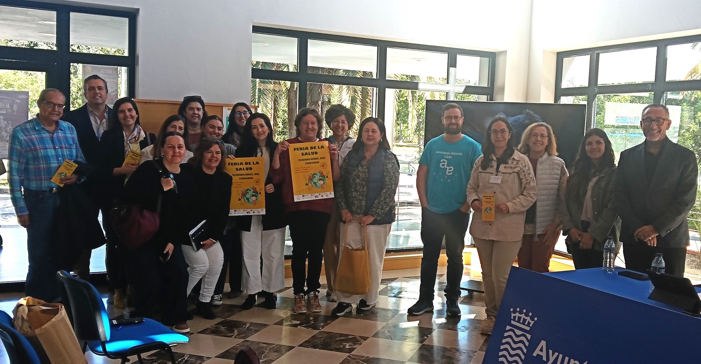 Presentación de la Feria de la Salud que se celebrará en la plaza del Arenal de Jerez.