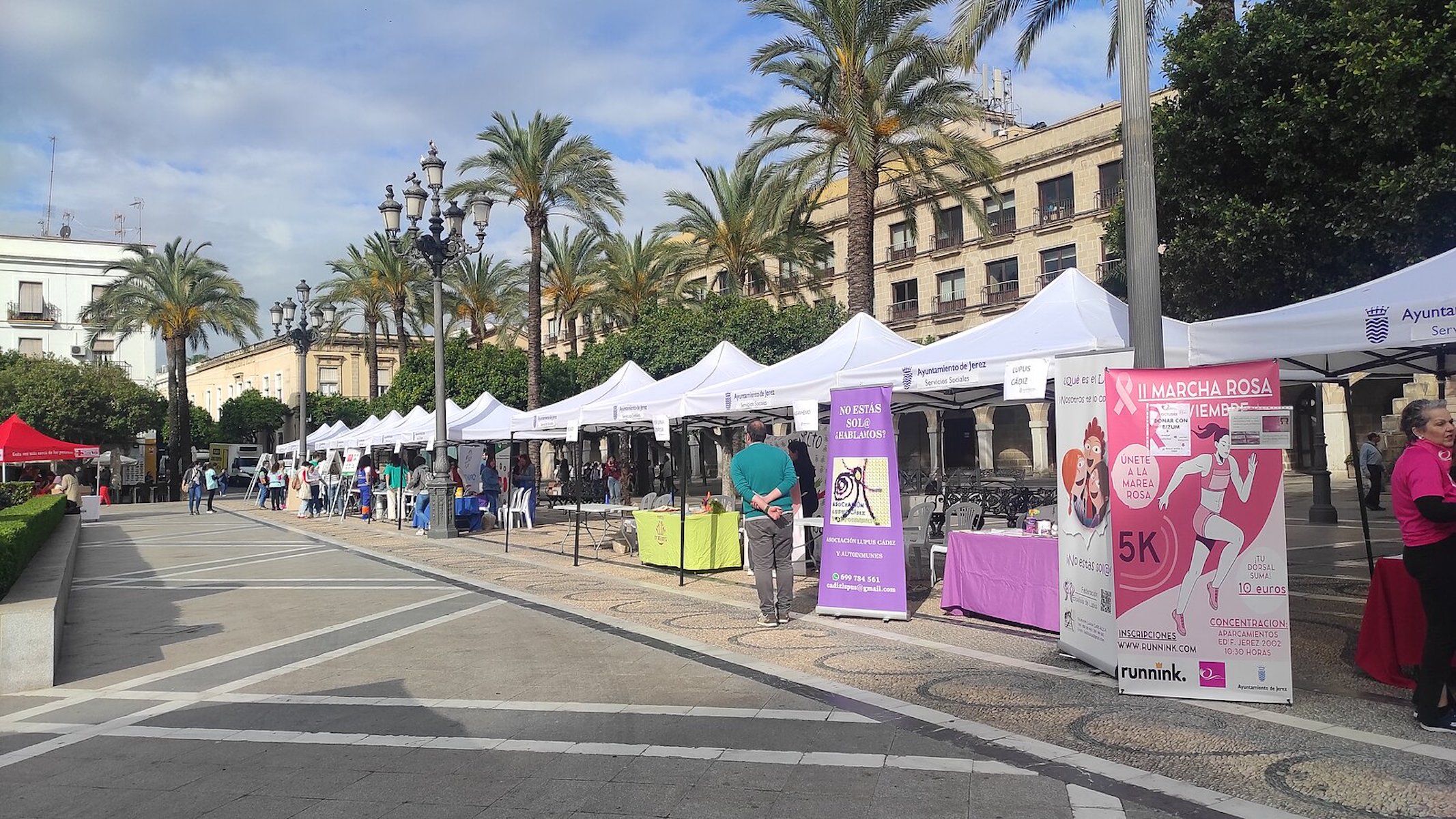 Jerez volverá a celebrar la Feria de la Salud en la plaza del Arenal este fin de semana.