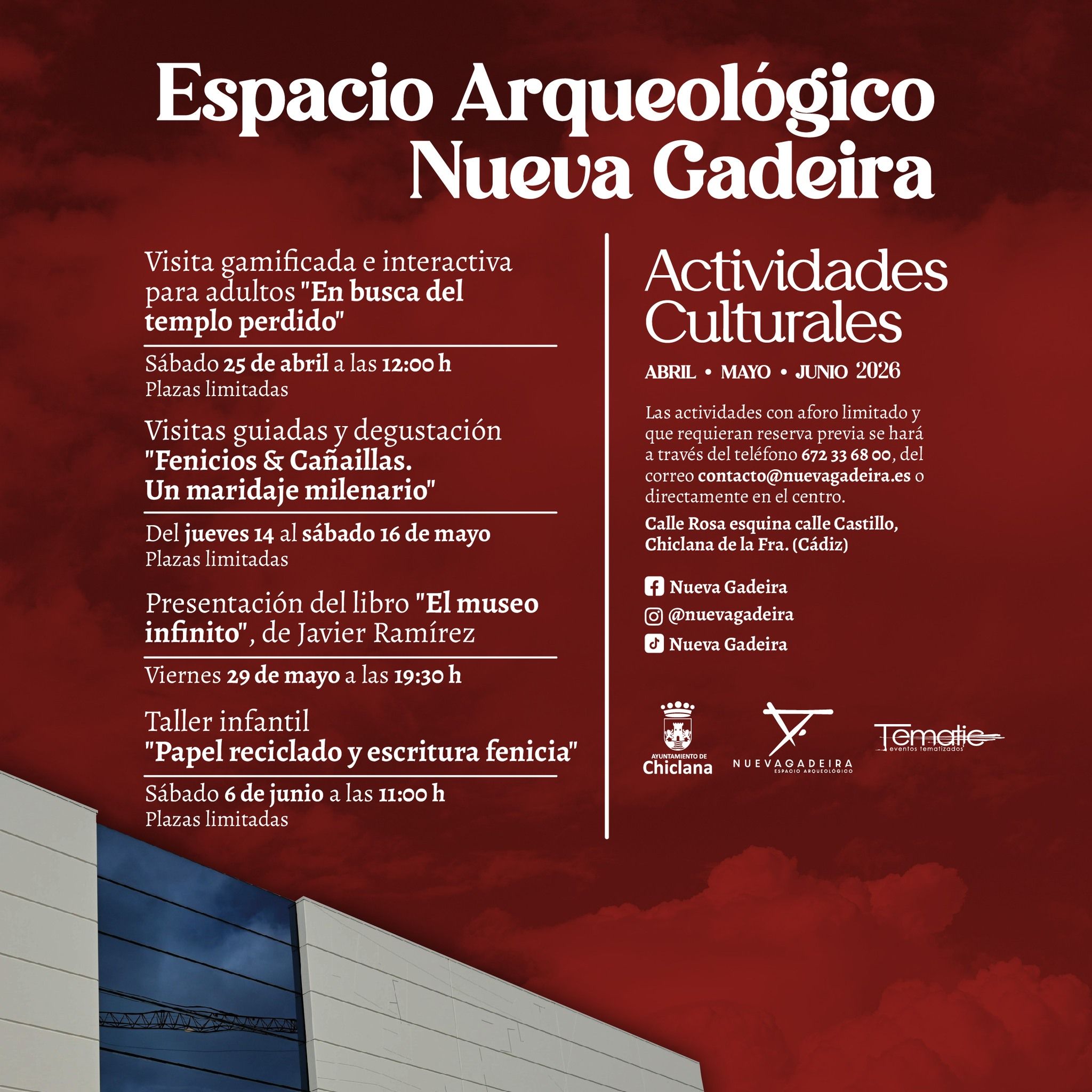 Cartel de las actividades. (1)