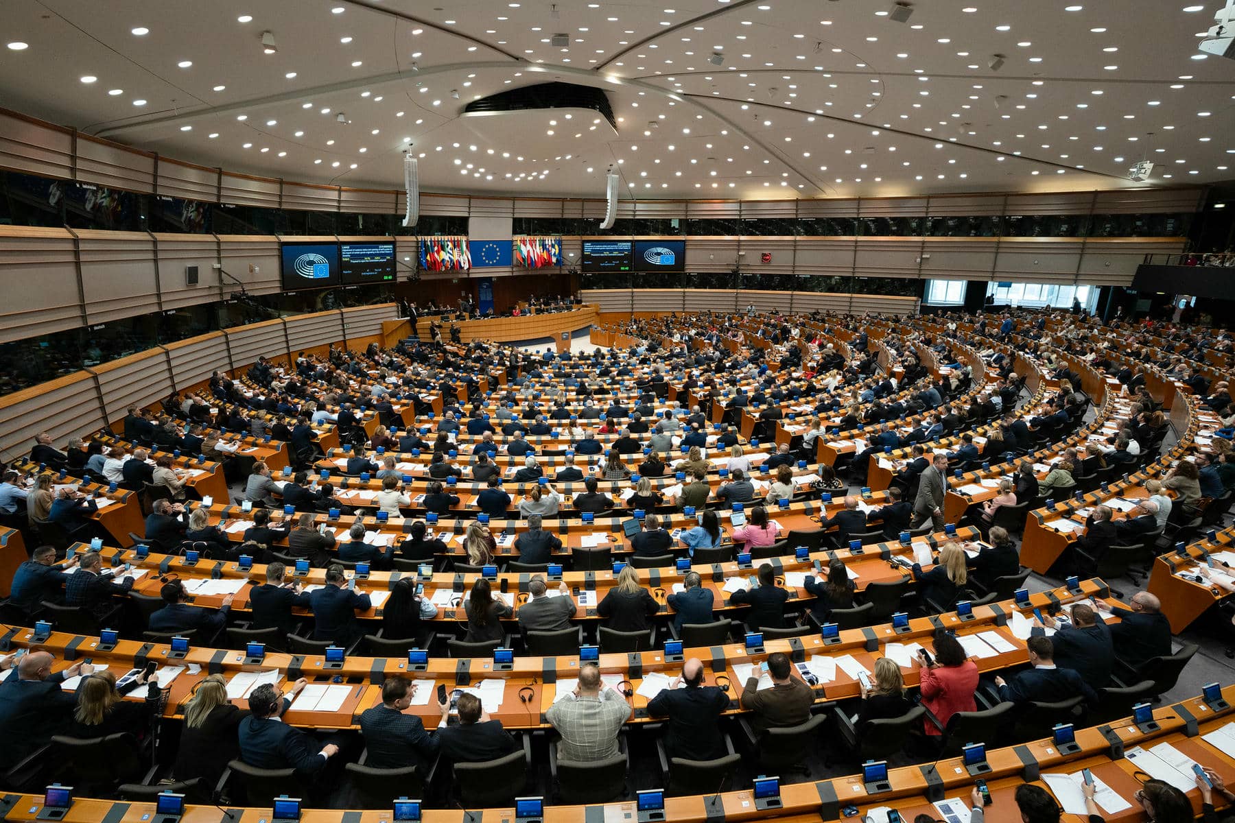 El Parlamento europeo, en una imagen de archivo.