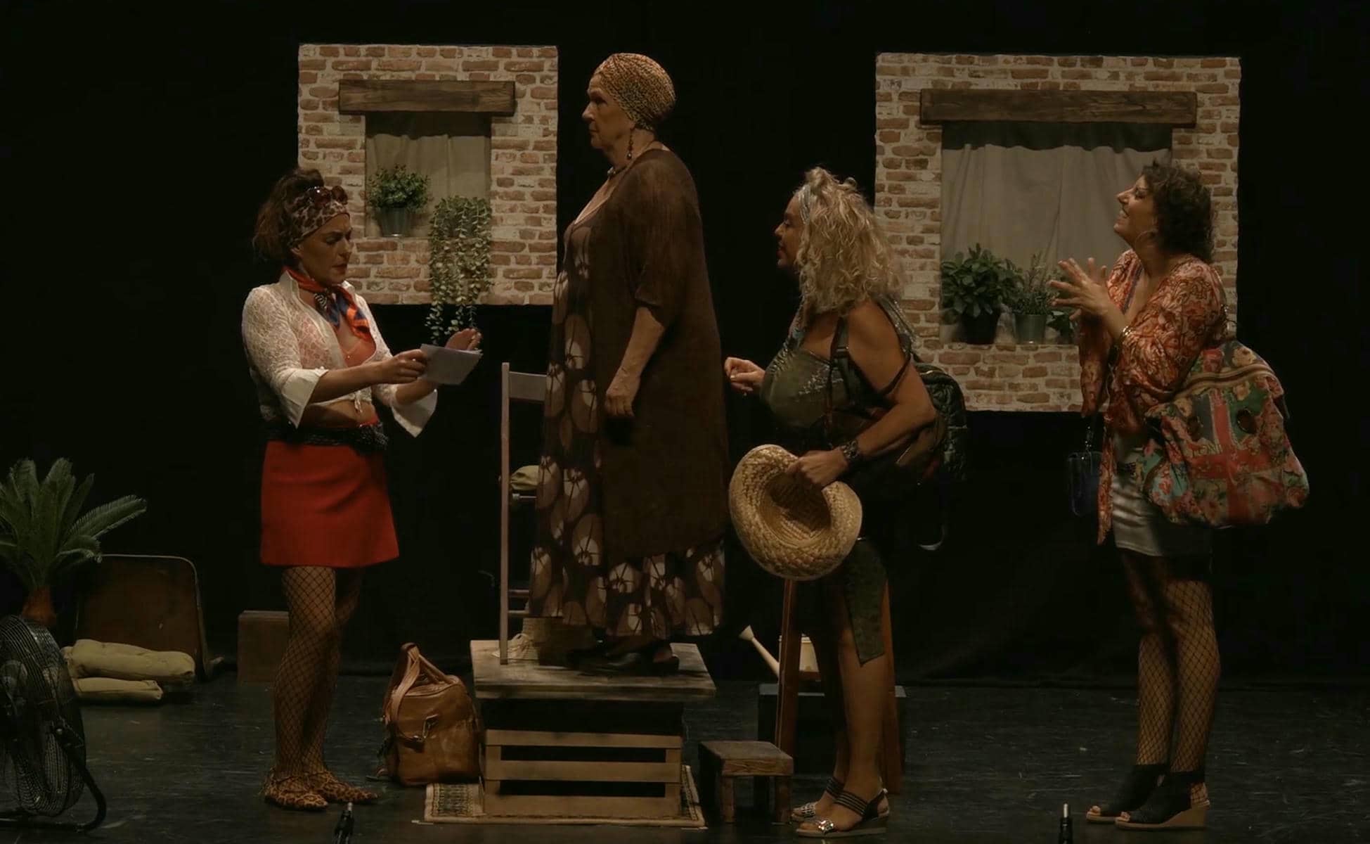 Un momento de la representación de la obra 'Venecia' Un momento de la representación de la obra 'Venecia'