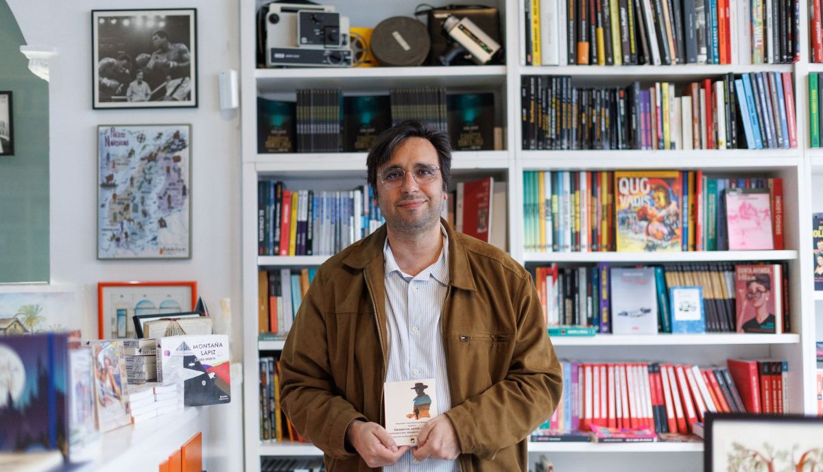 Fran Delgado  librería Laberinto  libro Desiertos, mitos y cine  3