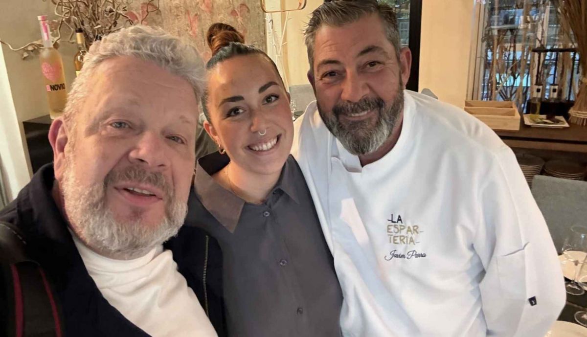 El popular presentador, en La Espartería.