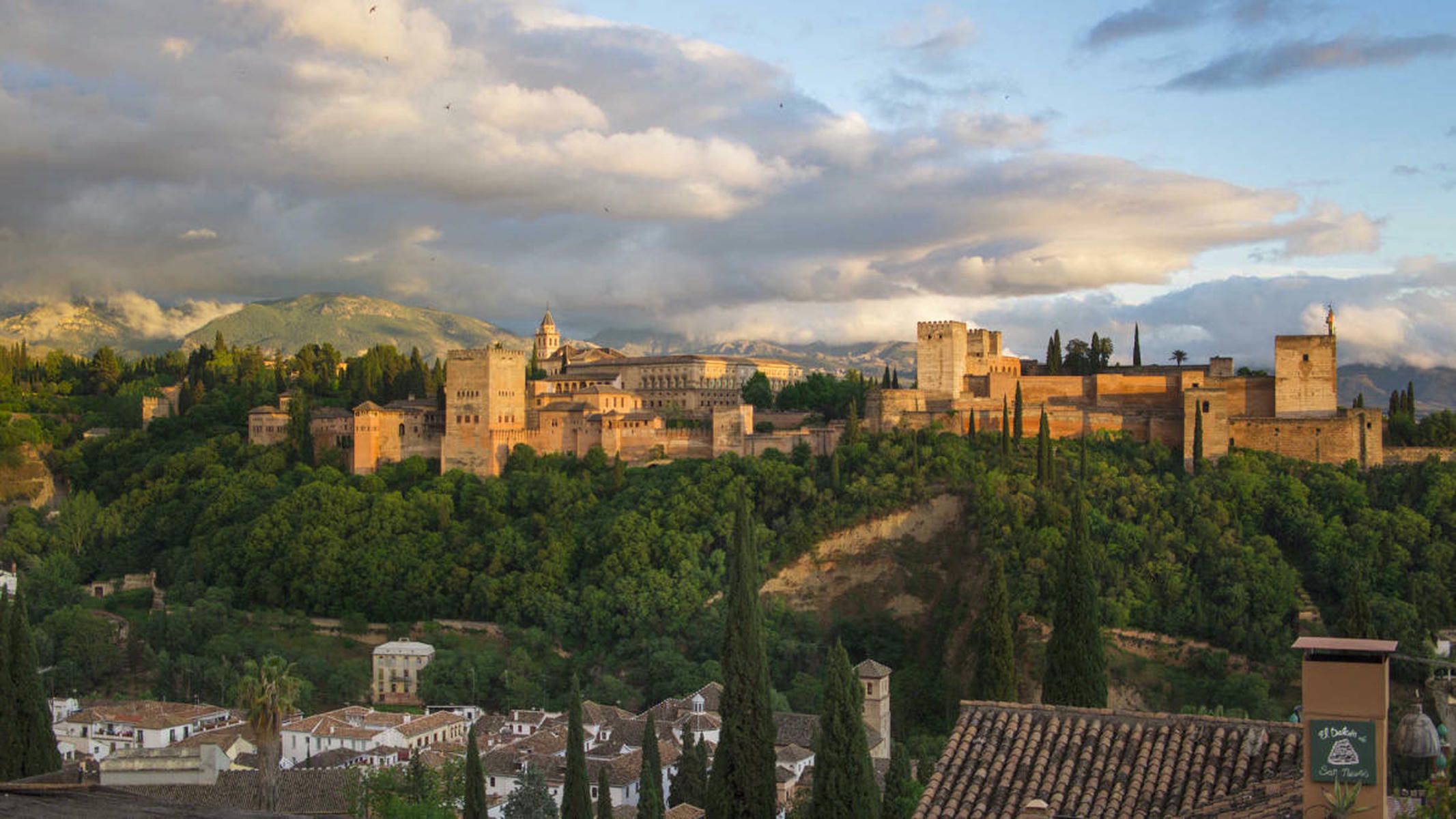 La Alhambra de Granada.