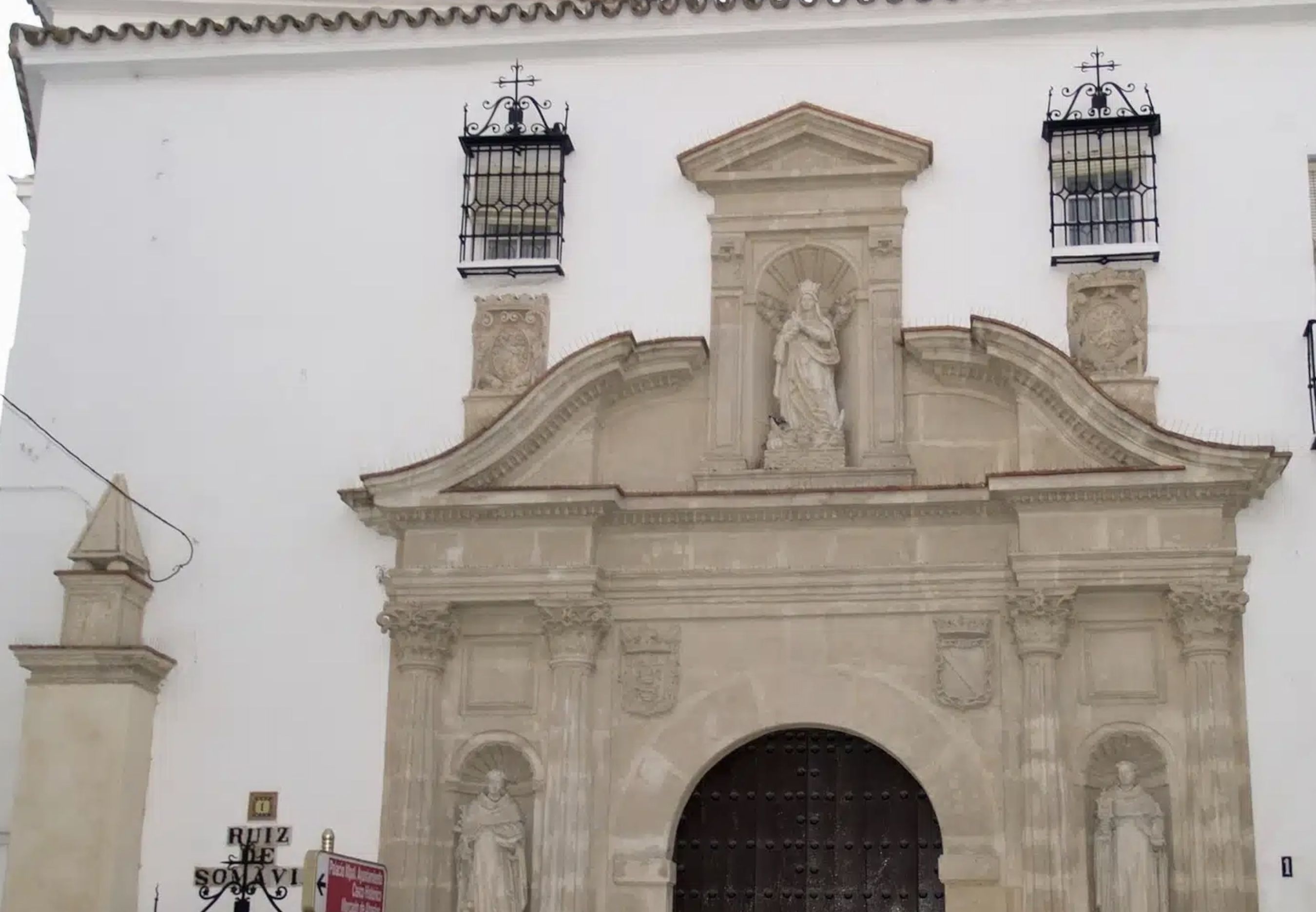 El convento de las dominicas en Sanlúcar.