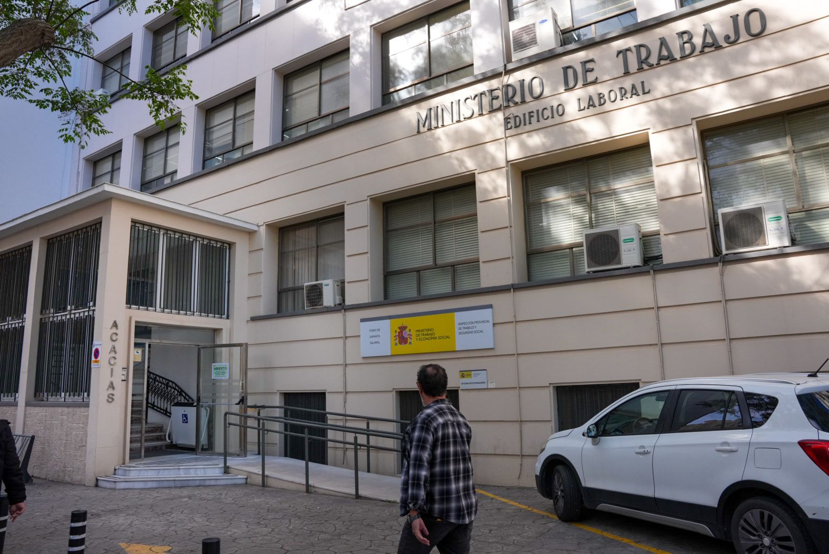 Imagen de archivo de la oficina de Inmigración en Cádiz.