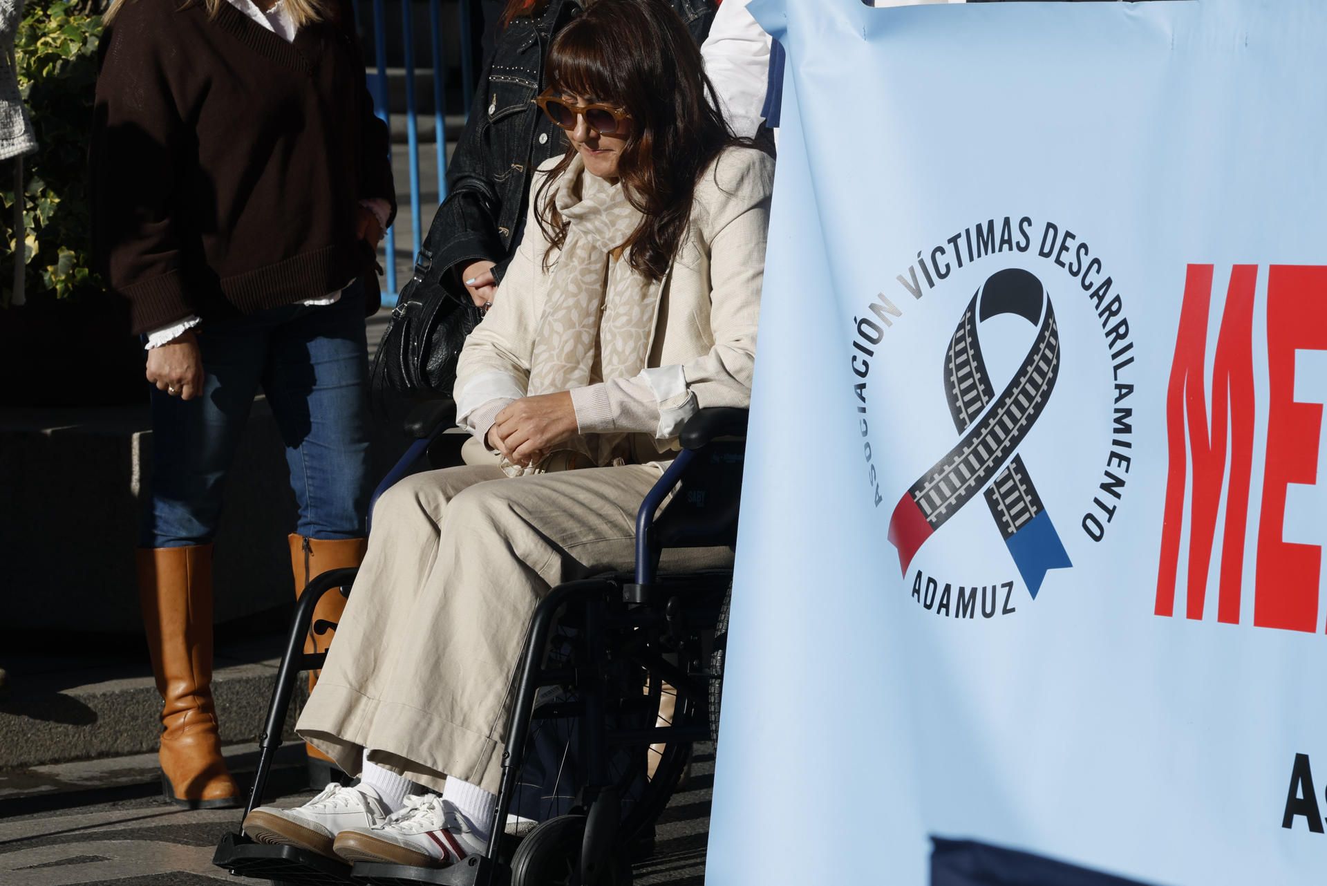 La manifestación de Adamuz en el Congreso.