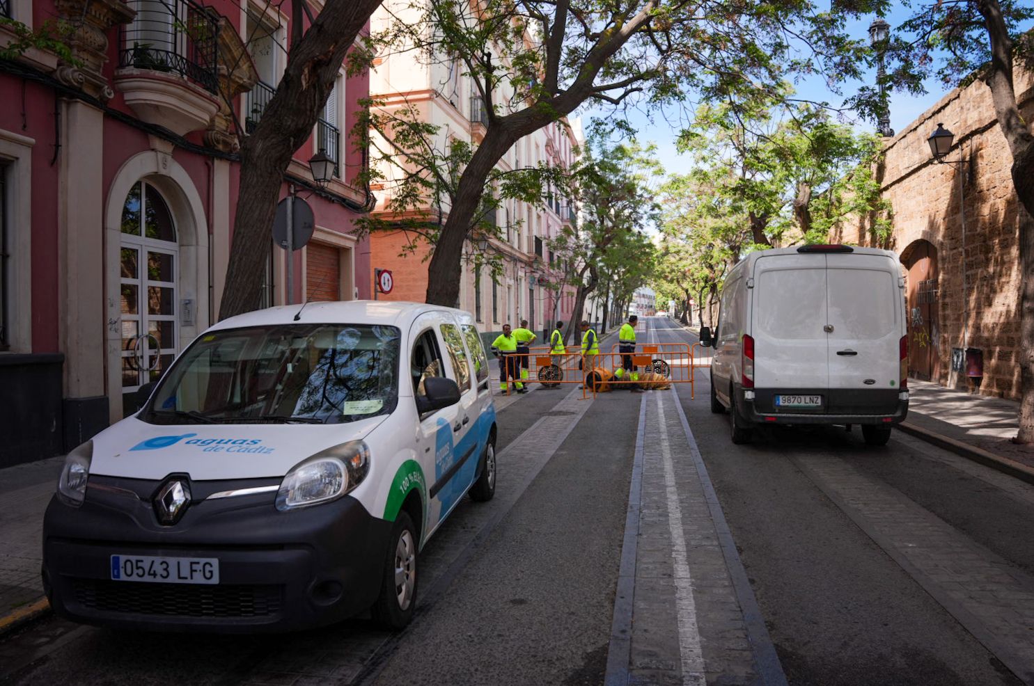 La calle Honduras ya se ha reabierto al tráfico.