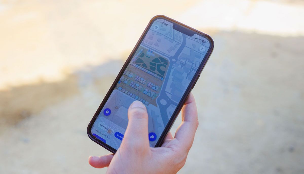 El mapa interactivo de la aplicación Drift- Feria de Jerez.