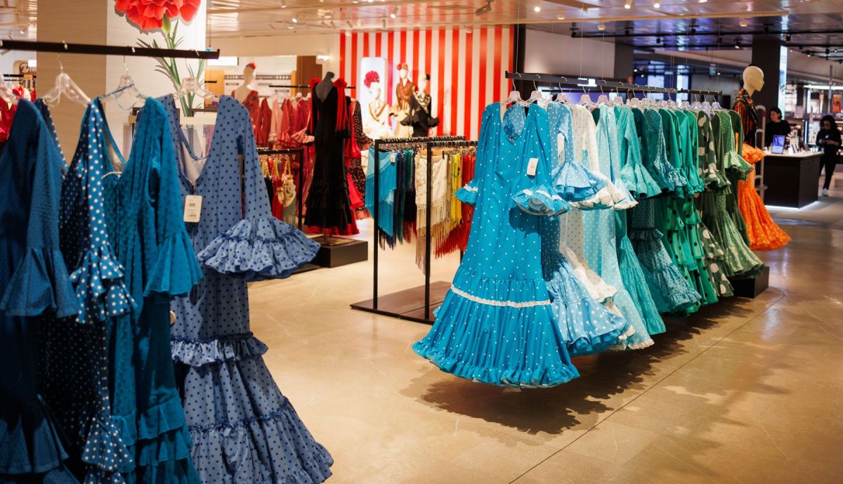 EL CORTE INGLES TRAJES DE FLAMENCA 2026  2
