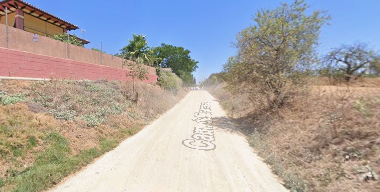 Zona donde se ha encontrado el cadáver.