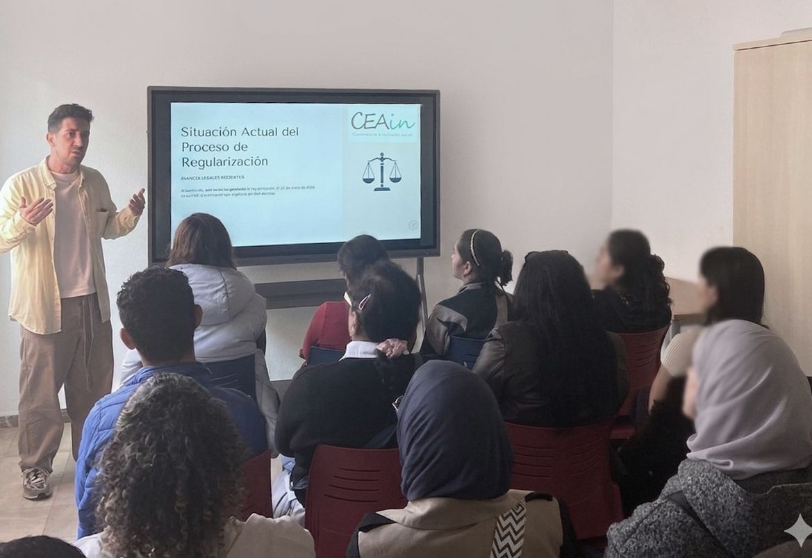 Sesión formativa de CEAin sobre la regularización extraordinaria anunciada por el Gobierno.