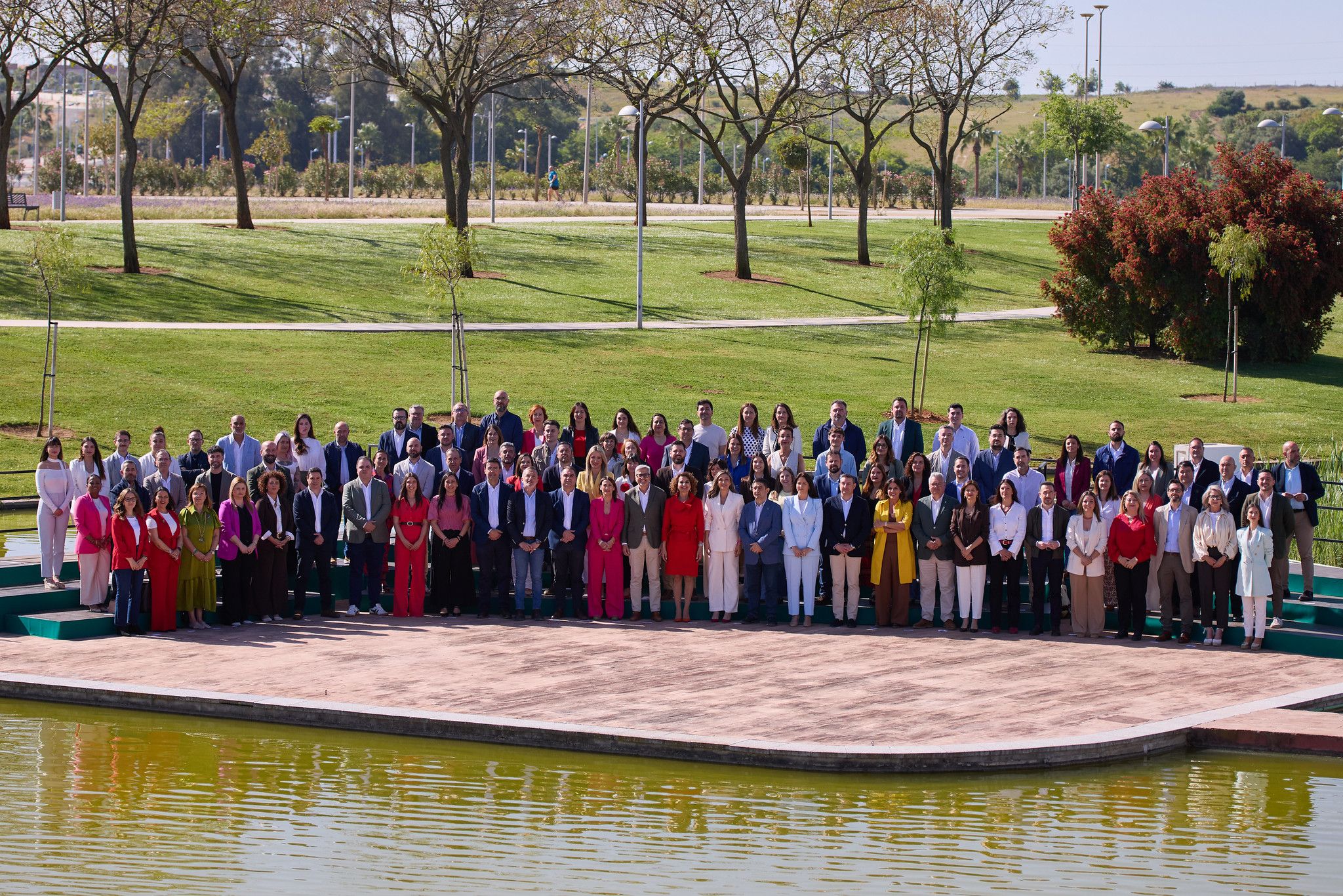 La presentación de las candidaturas del PSOE.