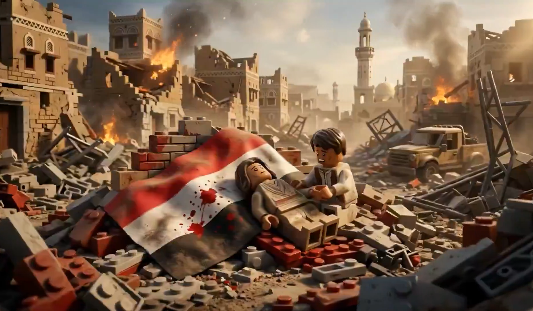 Gracias a la Inteligencia Artificial, Irán ha creado una serie de videoclips con los que representar la situación de algunos de los países involucrados en la guerra