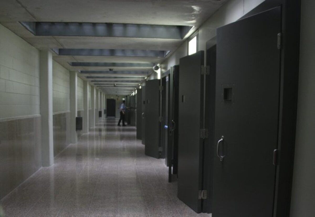 Interior de la prisión de Figueres.
