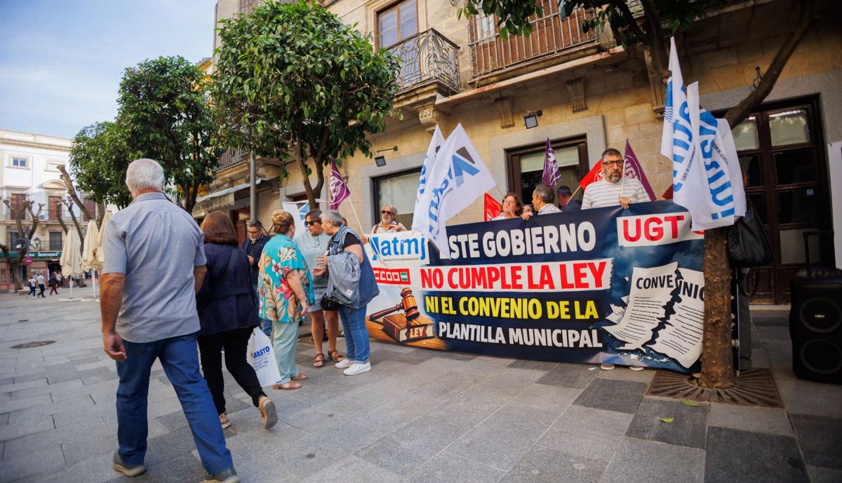 PROTESTAS ATMJ UGT AYUNTAMIENTO DE JEREZ CONVENIO 003