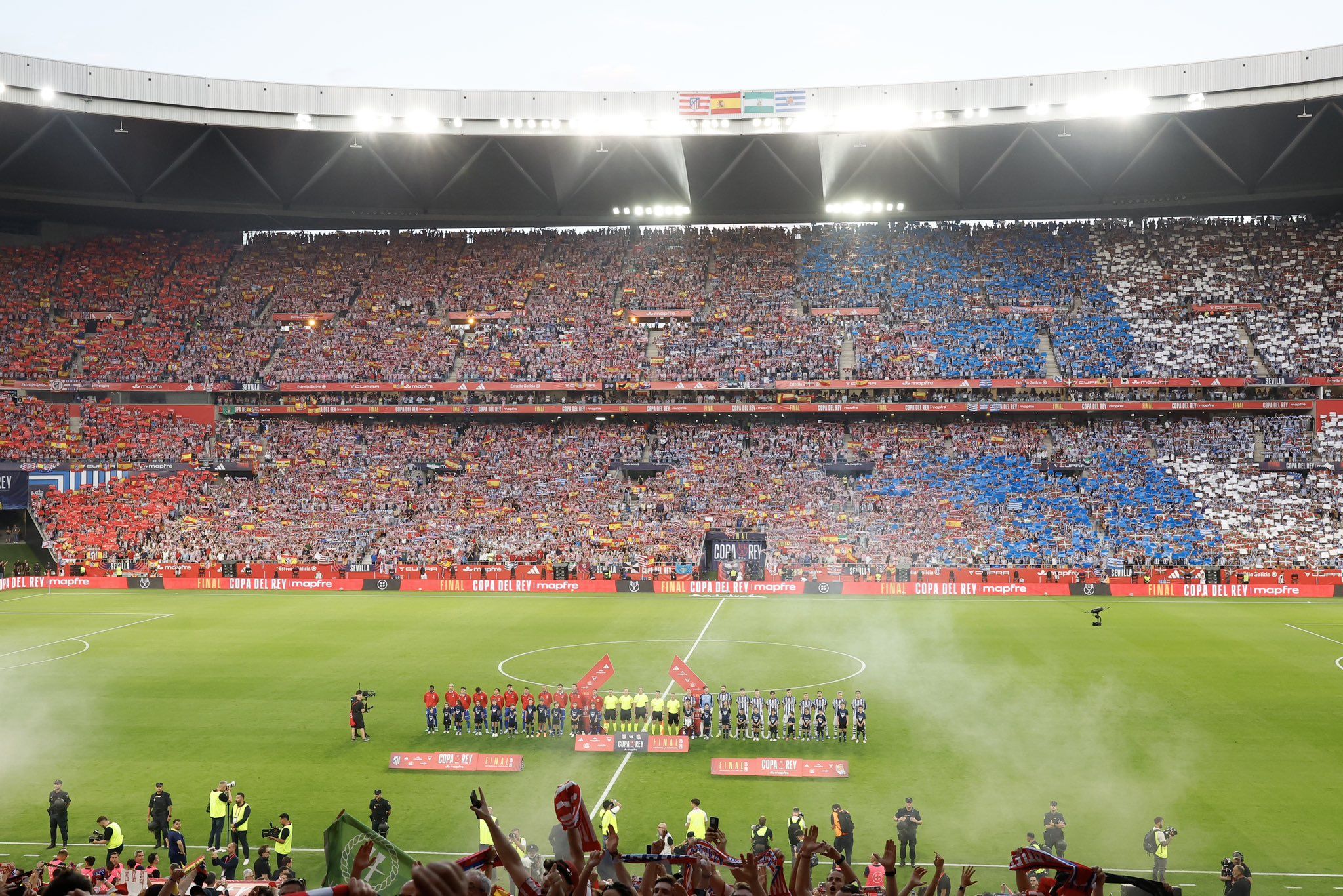 La final de Copa jugada en Sevilla.
