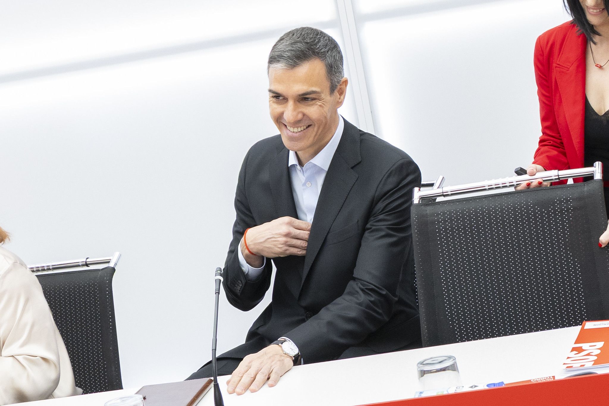 Pedro Sánchez este lunes.