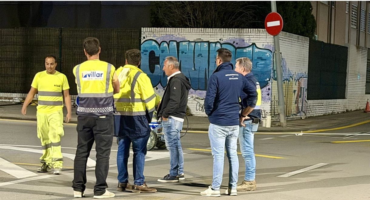 La nueva glorieta que estrena El Puerto para la Feria de la Primavera y el Vino Fino.