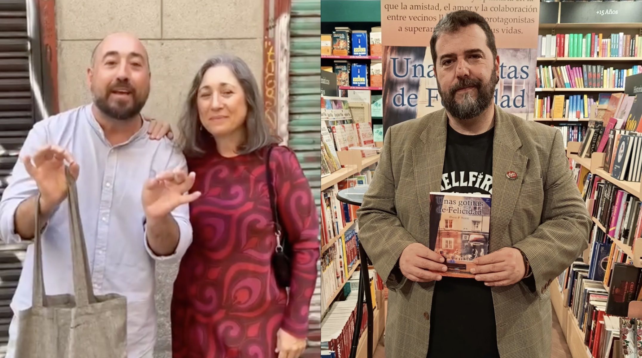 Javier e Irene Caparrós y David P. Yuste firmarán libros en Jerez esta semana.