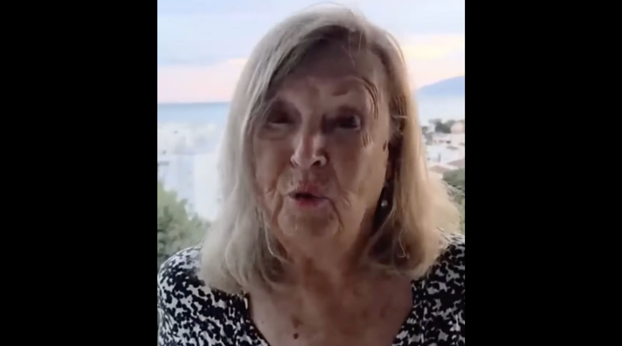 María Luz Gómez Martín, la candidata política con casi 91 años.