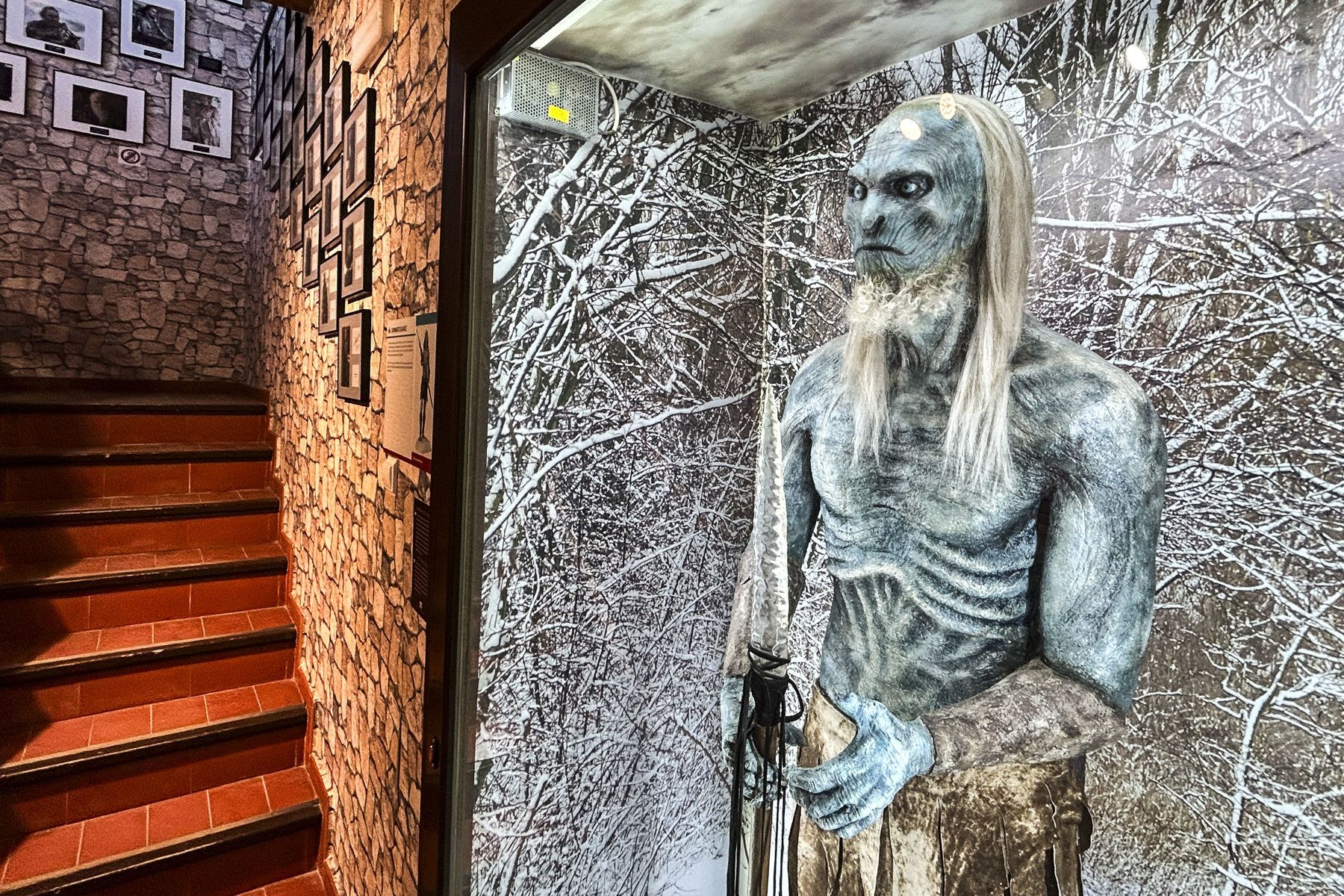 Caminante blanco en el Museo de Juego de Tronos de Osuna