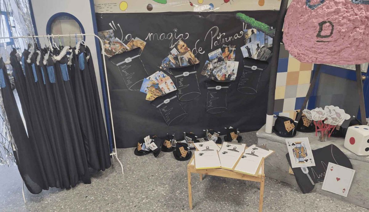 Todo preparado para 'La magia de Paterna'.