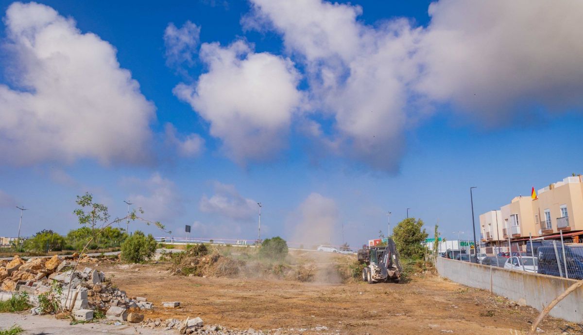 Así avanzan los trabajos en San Fernando.