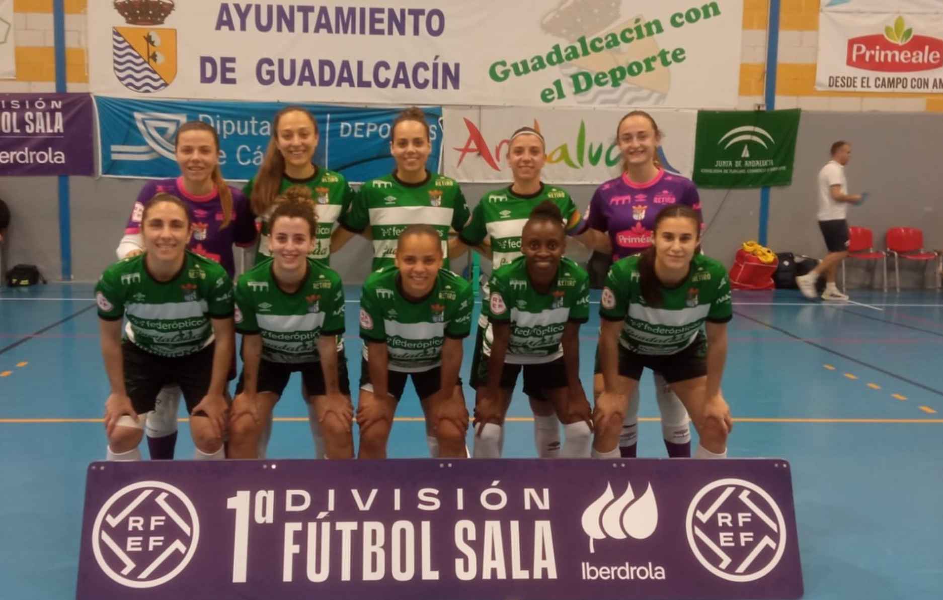 Componentes del Guadalcacín FSF, club que milita en la Primera División española de fútbol sala