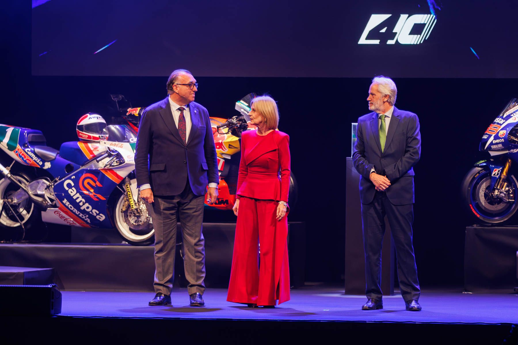 Premiados en la gala por el 40 aniversario del Circuito de Jerez